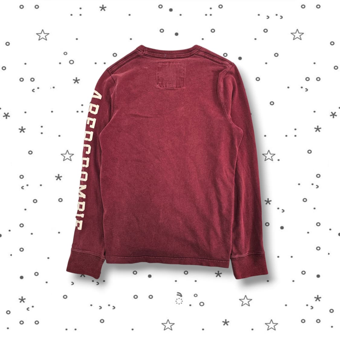 S Abercrombie 아베크롬비 레터링 롱슬리브 상품이미지6