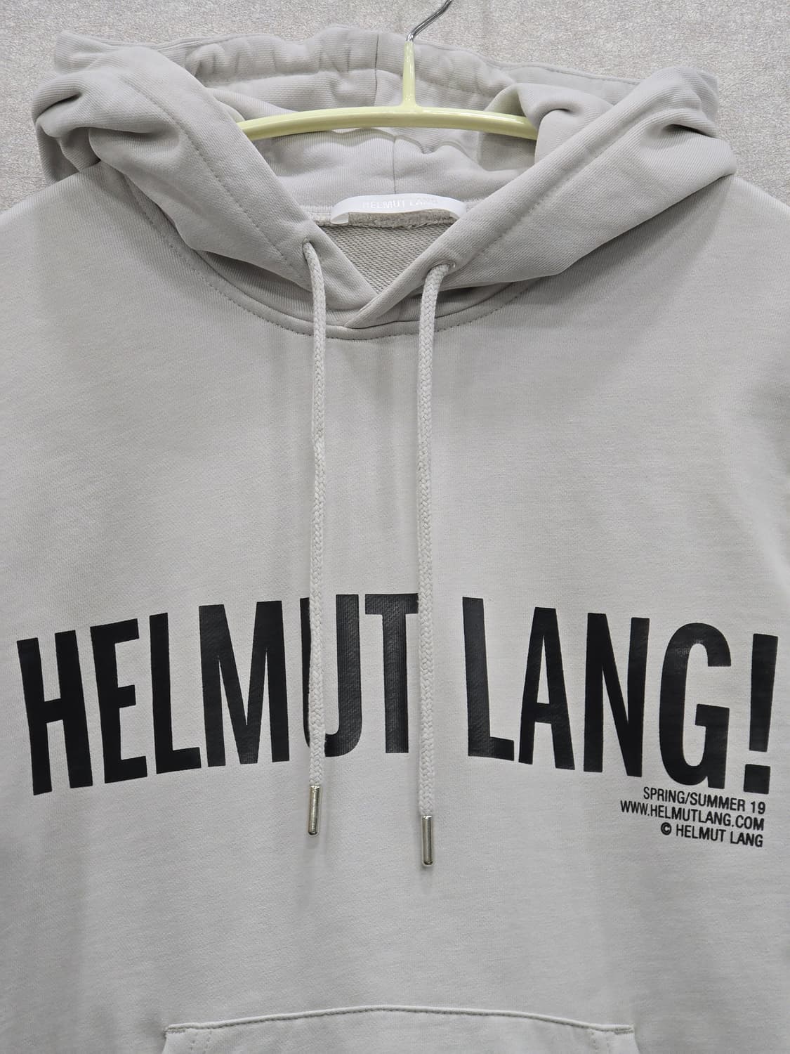 HELMUT LANG 헬무트랭  로고 후드 티셔츠 상품이미지10