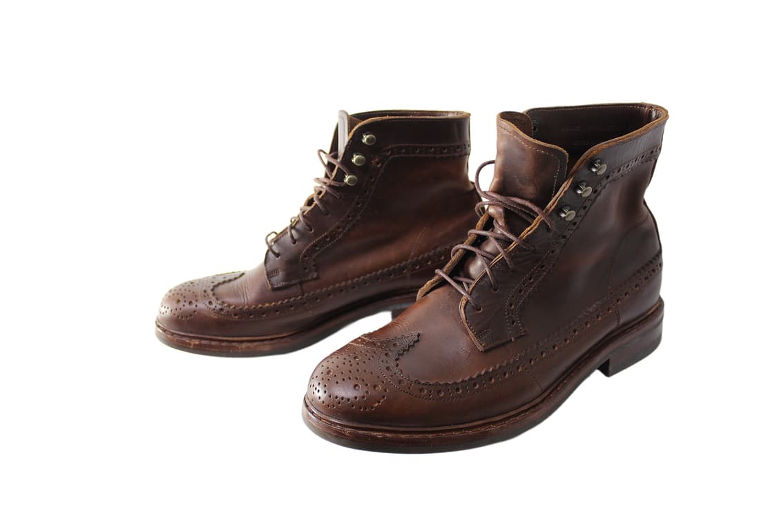 THE KLAXON 더클락슨 풀그레인 브로그 부츠 상품이미지2