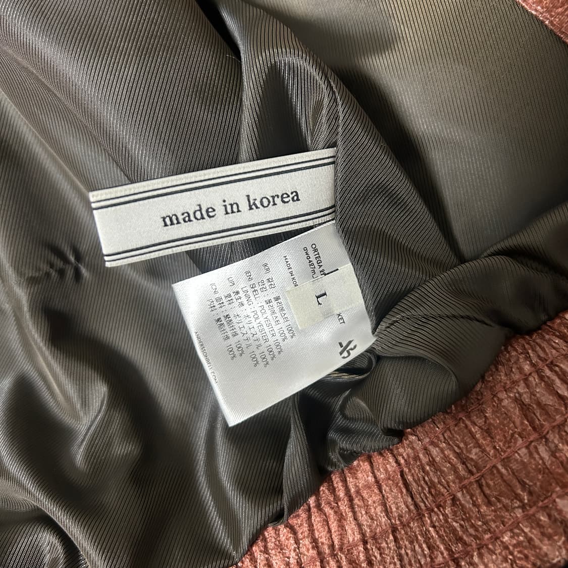 엔던슨벨 자켓 ortega 22 bomber jacket L 상품이미지6