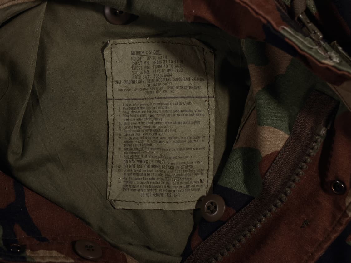 90s 미군 M-51 필드자켓 상품이미지5