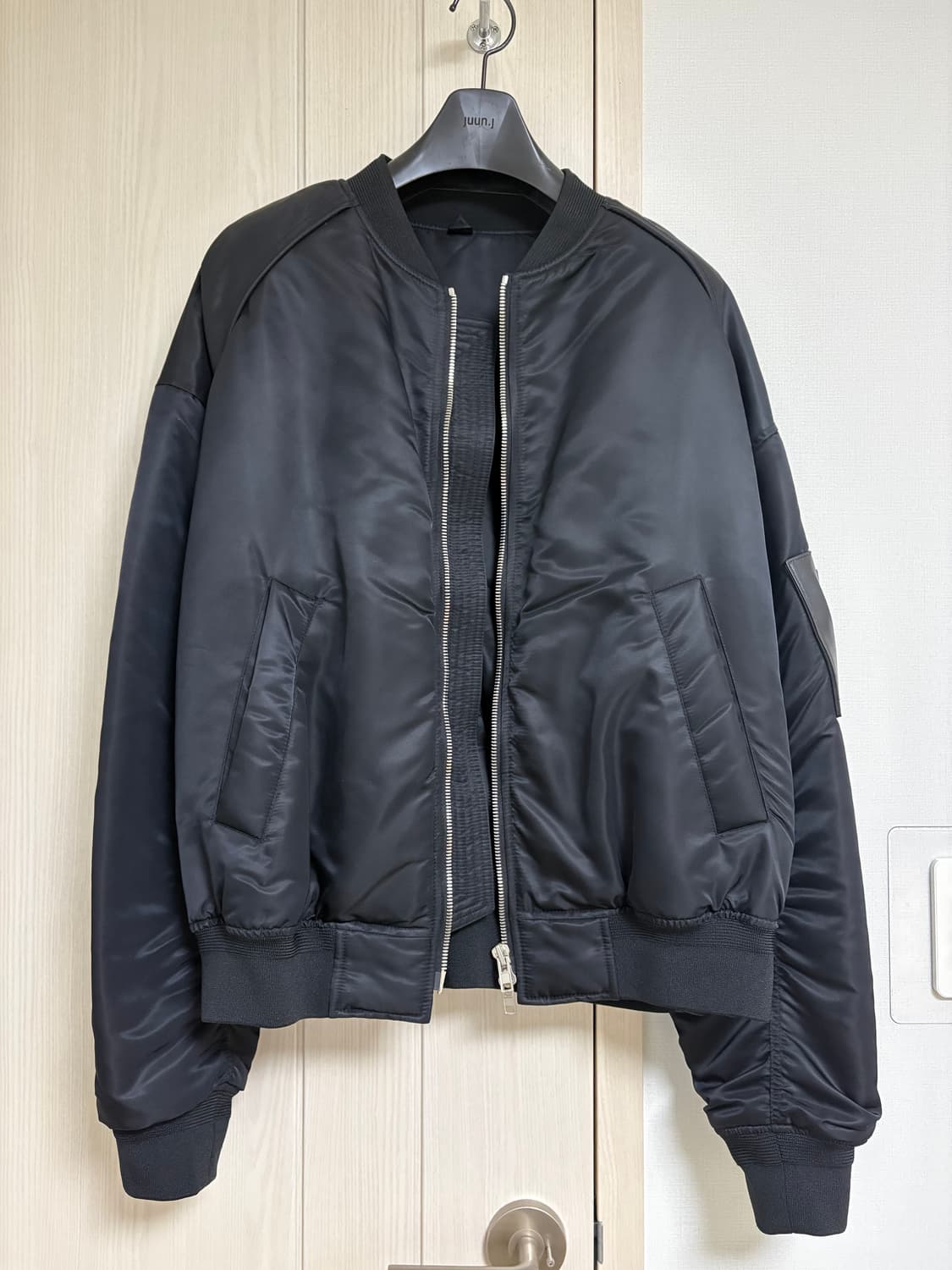 준지 ma-1 마원 봄버 자켓 (후드있음) 44사이즈 상품이미지1