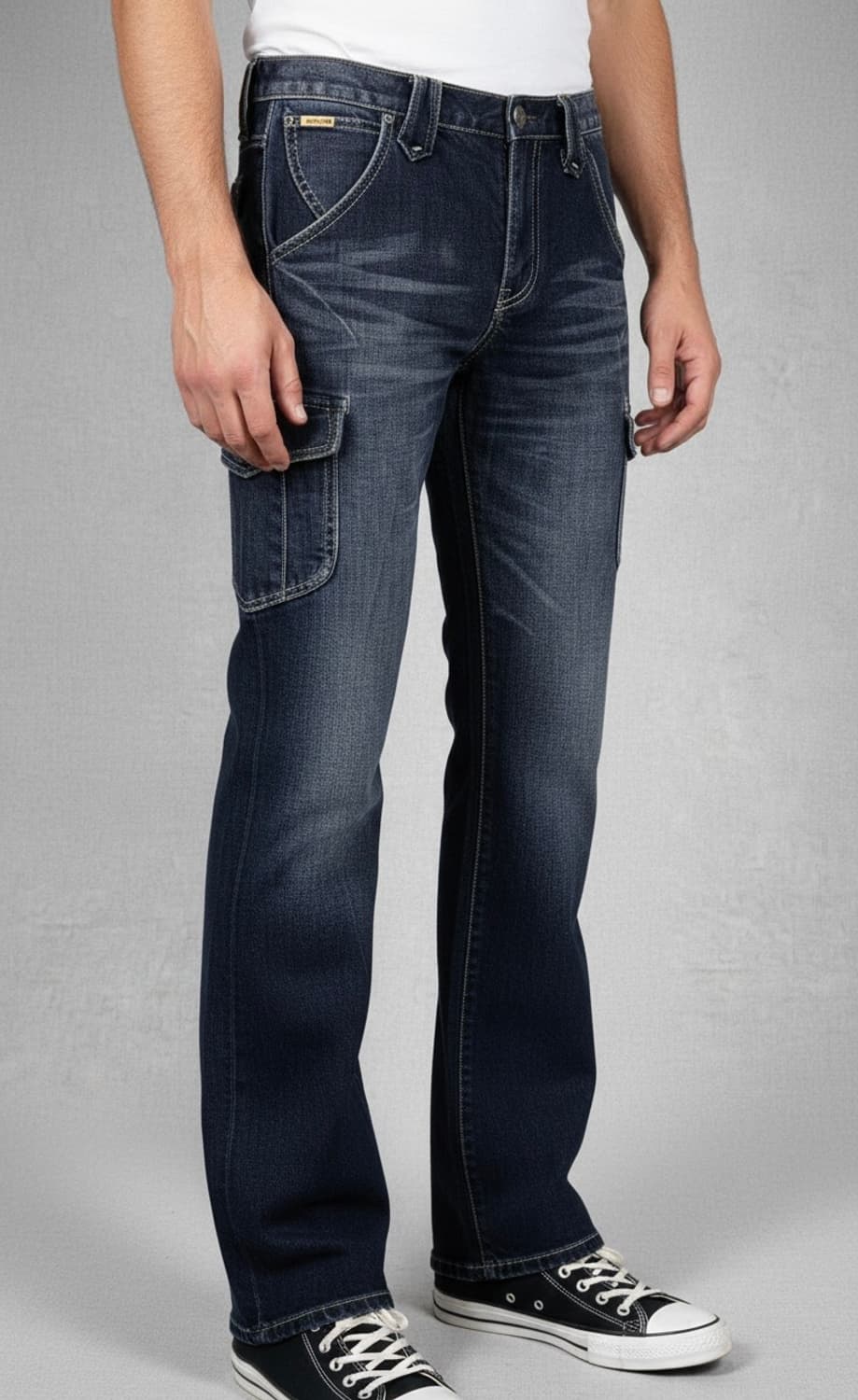 Lee 빈티지 카고 디테일 부츠컷 데님 (M사이즈)] 상품이미지1