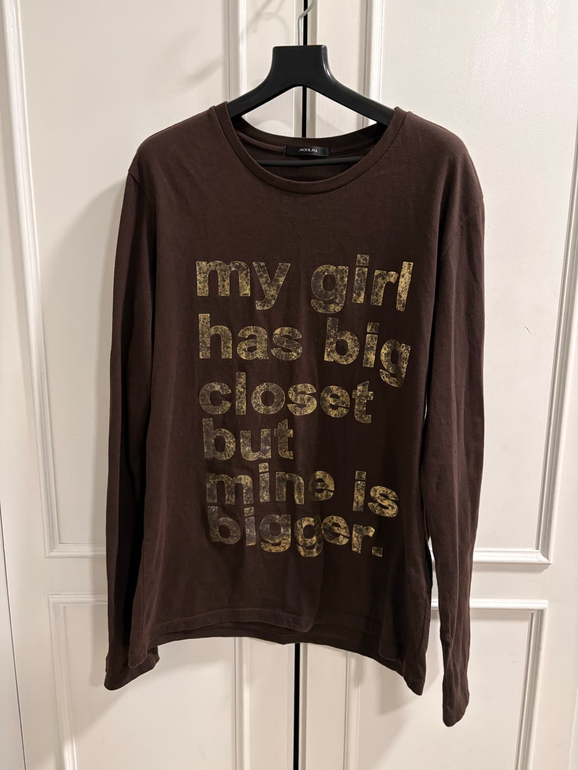 Jack&jill lettering  longsleeve 상품이미지1