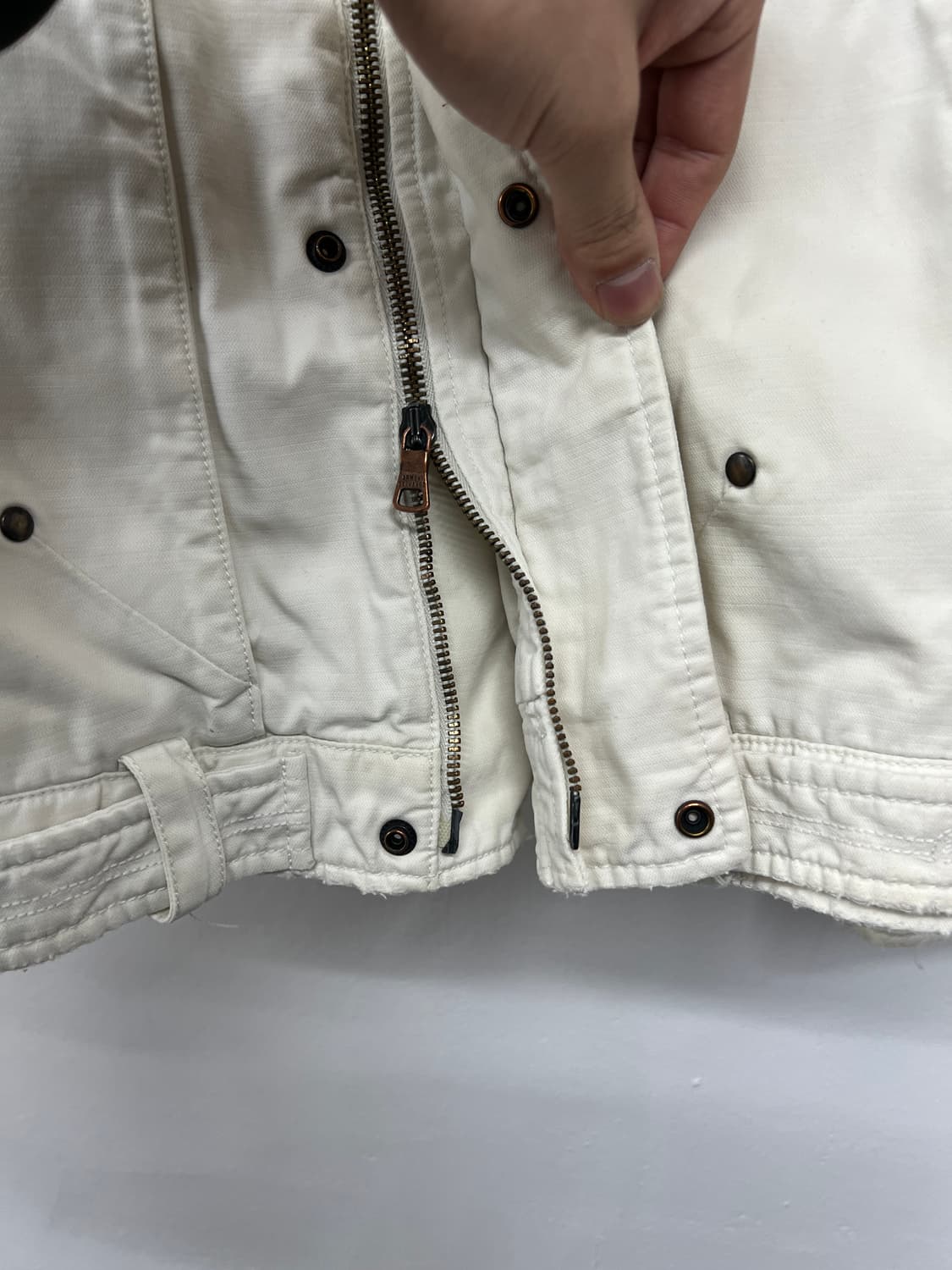 알마니 코튼 봄버 자켓 상품이미지7