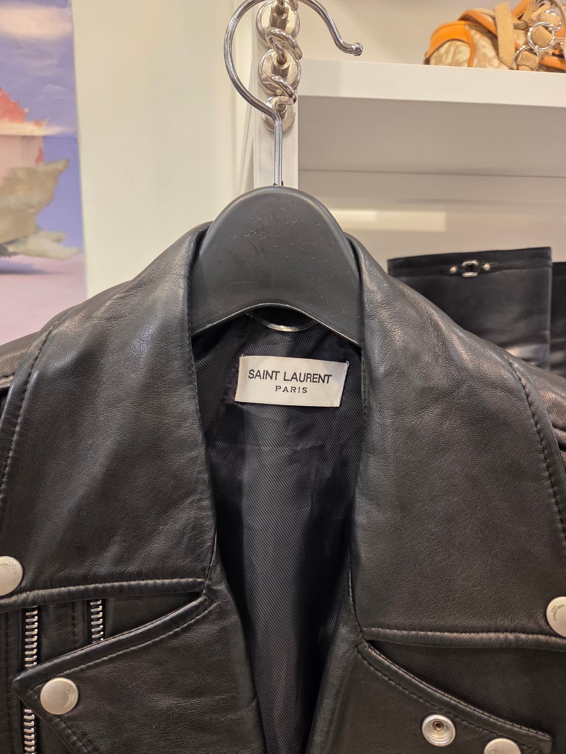 램스킨 양가죽 라이더 자켓 가죽자켓 상품이미지2