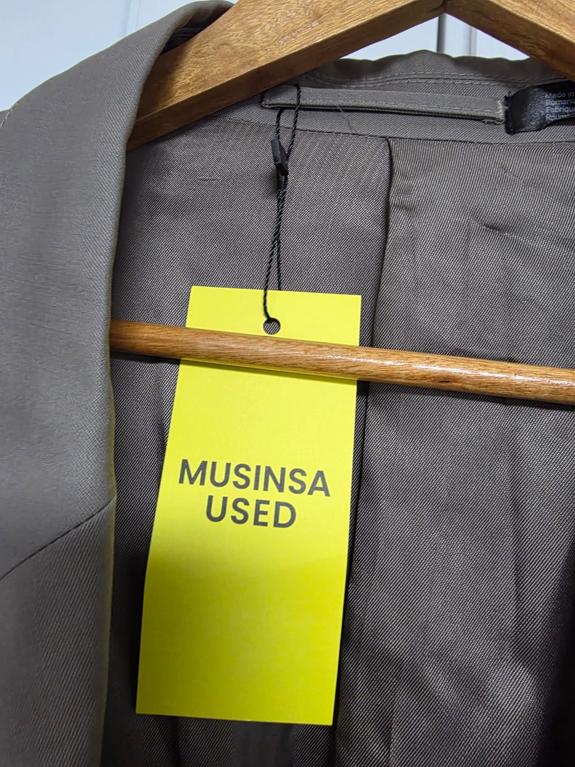 [36] 코스 롱벨티드 코트 봄가을코트 상품이미지2