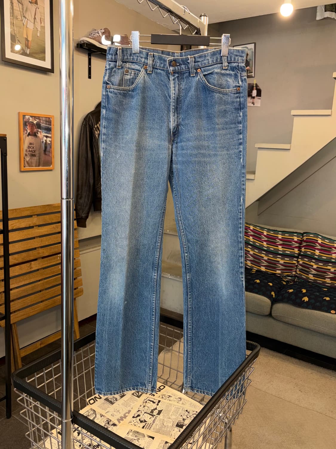 80’s Levi’s 517 USA flare denim pants  상품이미지6