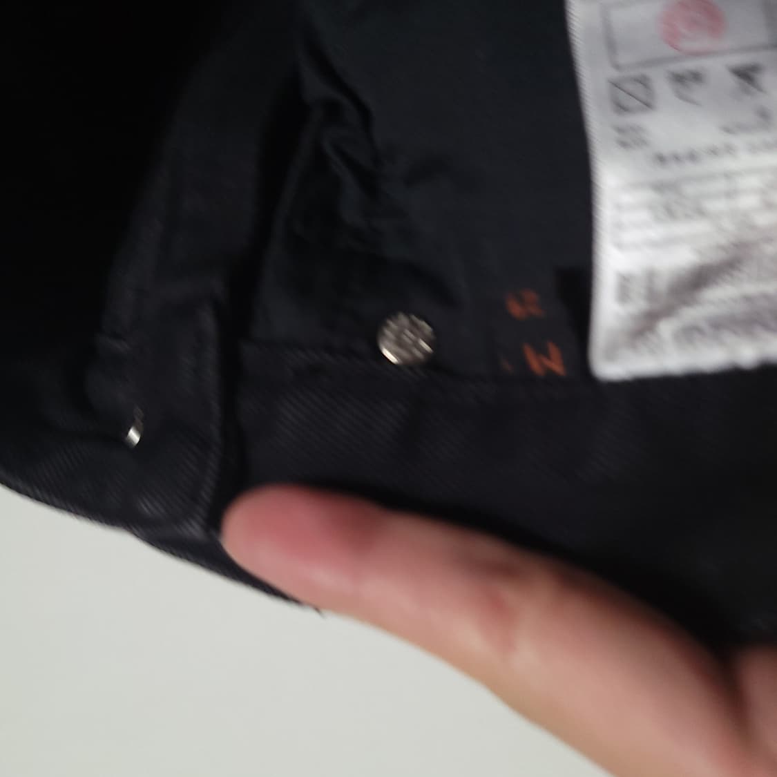 (M) PLAC 플랙 IWANT 블랙 데님 청바지 30 상품이미지5