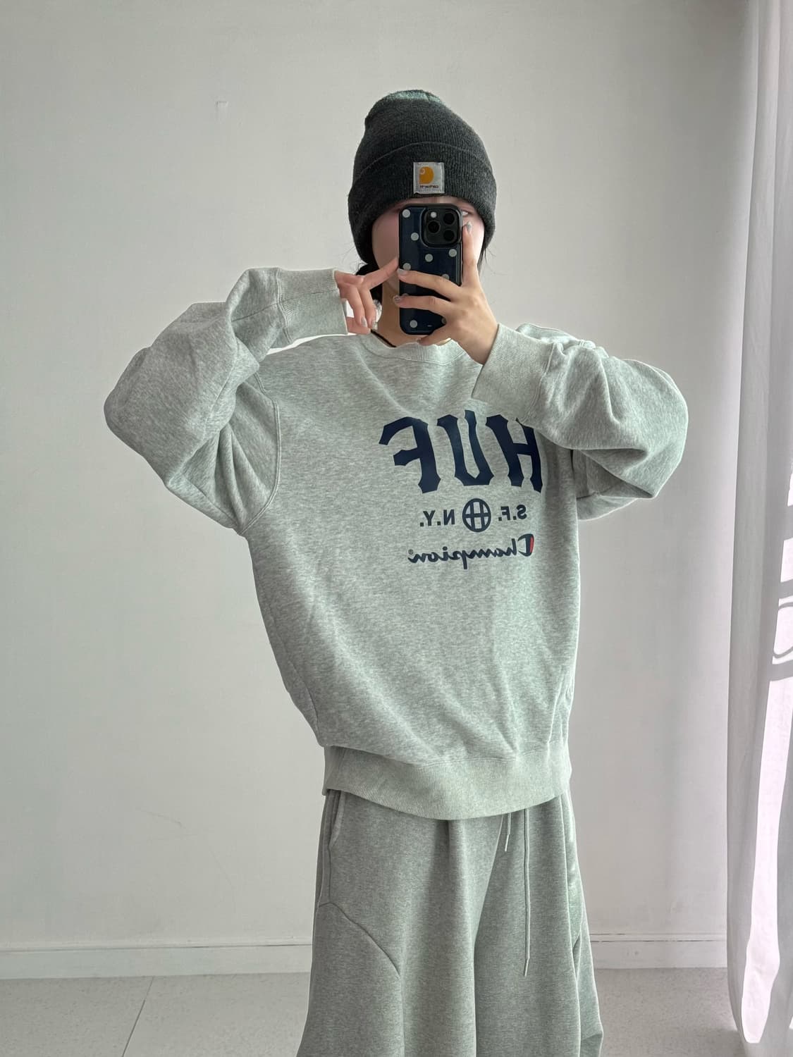 챔피온 허프 맨투맨 상품이미지3