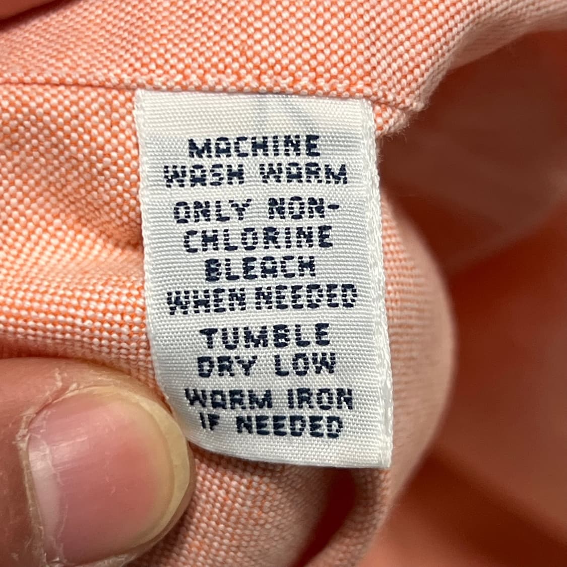 M 폴로랄프로렌 핑크 솔리드 로고 자수 셔츠 상품이미지4