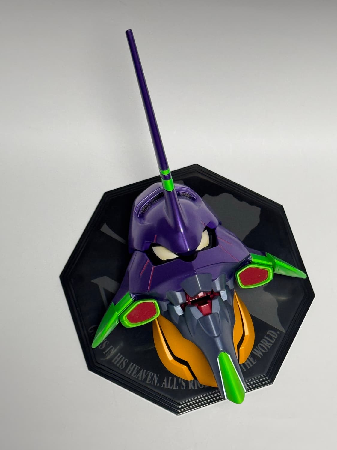 에반게리온 초호기 벽걸이 헤드 상품이미지2