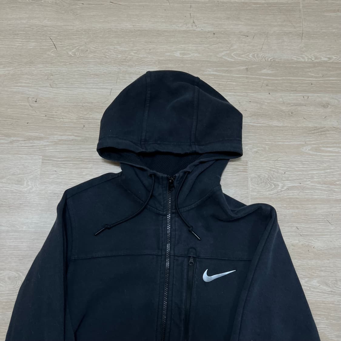 나이키 여성 테크팩 라운드햄 후드집업 [블랙] S/90 상품이미지2