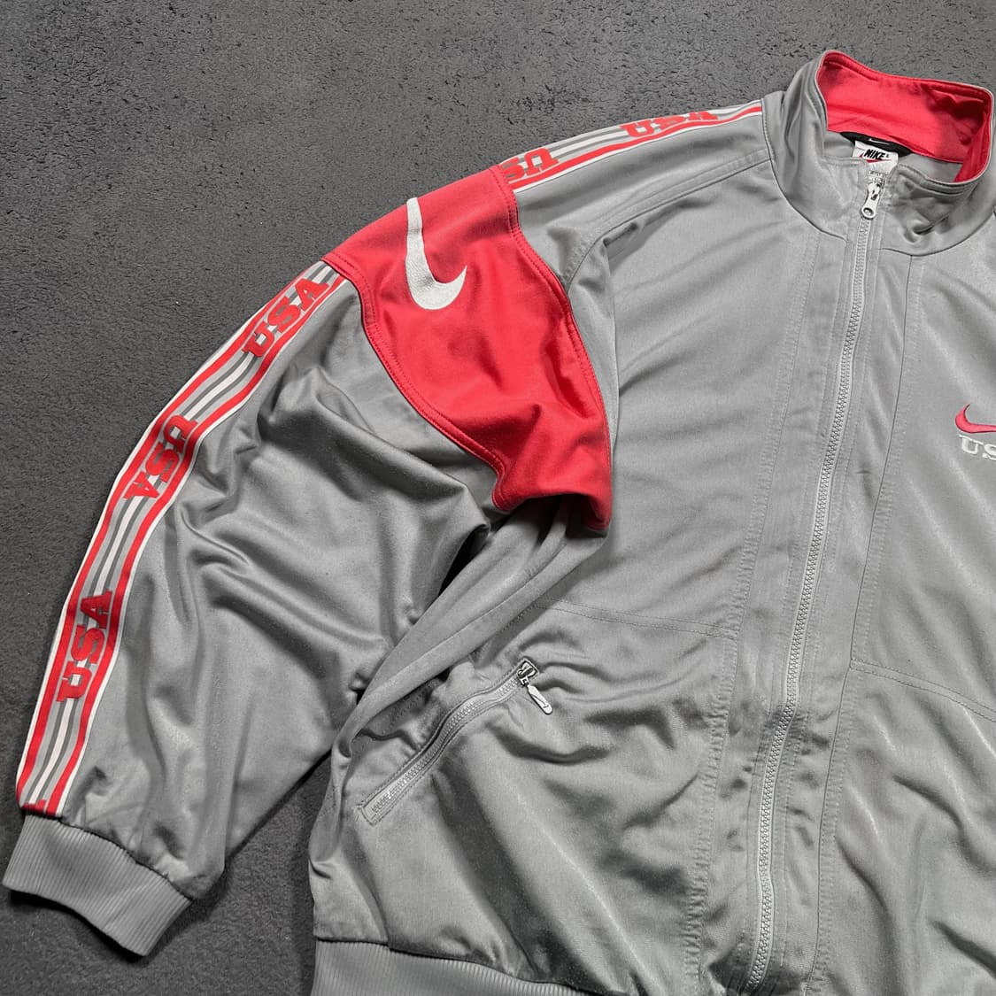 90's 나이키 그레이 트랙탑 져지 상품이미지3