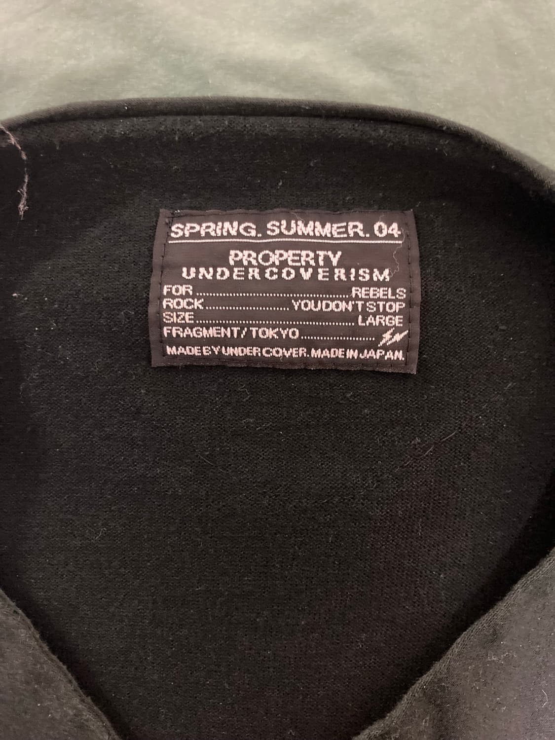 04ss 언더커버 x 프라그먼트 롱슬리브 상품이미지1