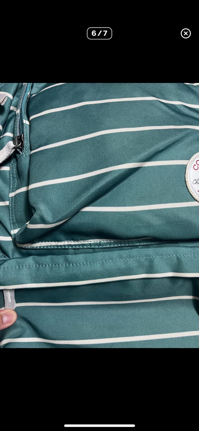 빈티지 컨버스 스트라이프 백팩 상품이미지6