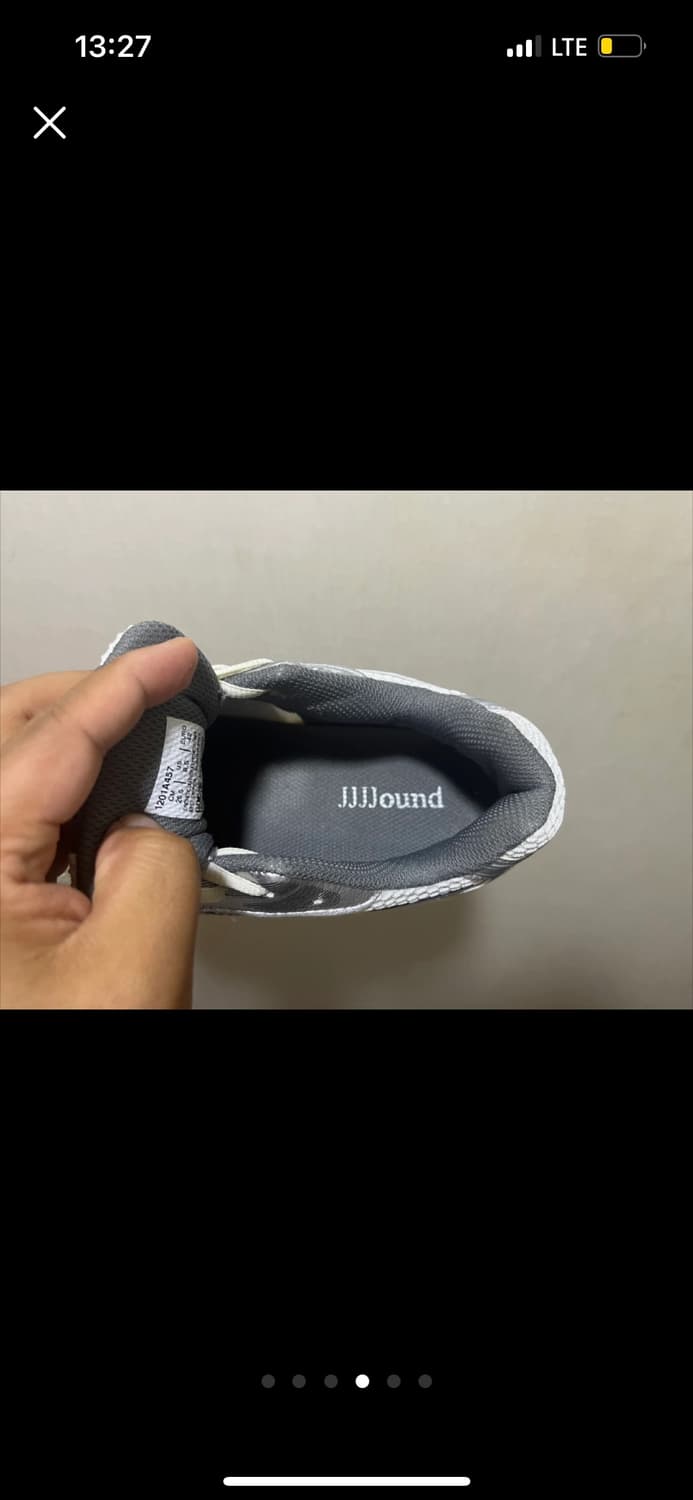 아식스 젤 1090 실버 265 상품이미지4