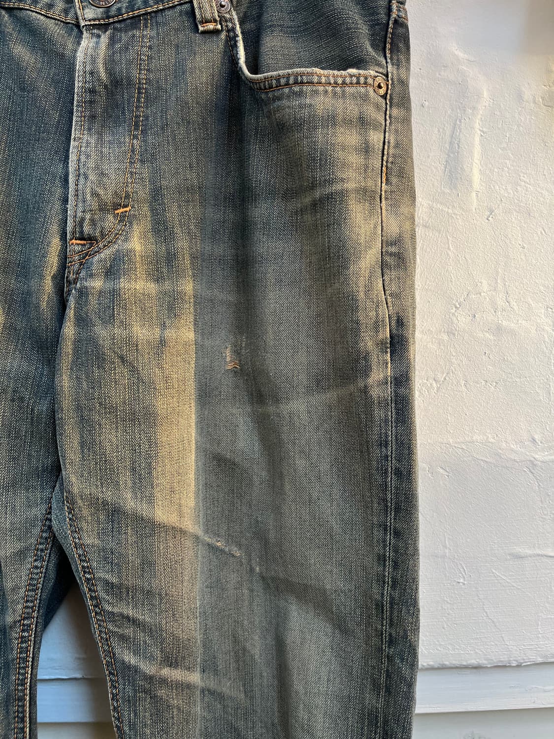 Edwin 503 Japan 워싱 데님 진 36 상품이미지3