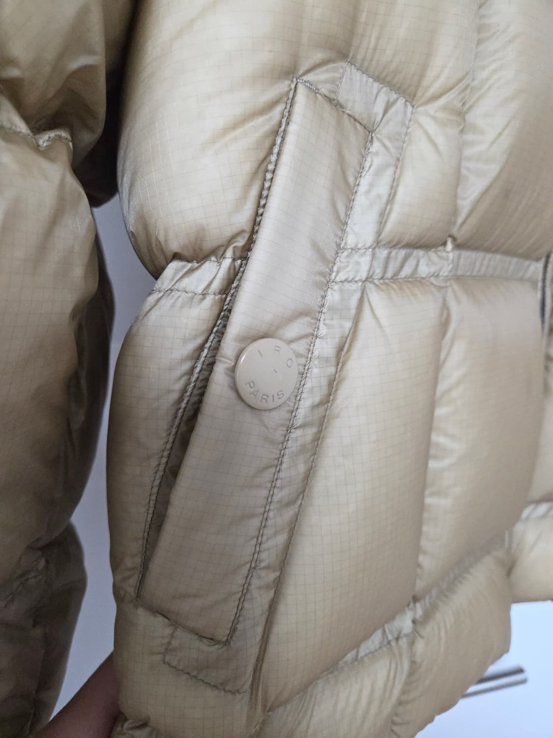 이로 맨 IRO MEN GUSTAVO 디디쉘맛 구스다운 패딩 M 상품이미지6