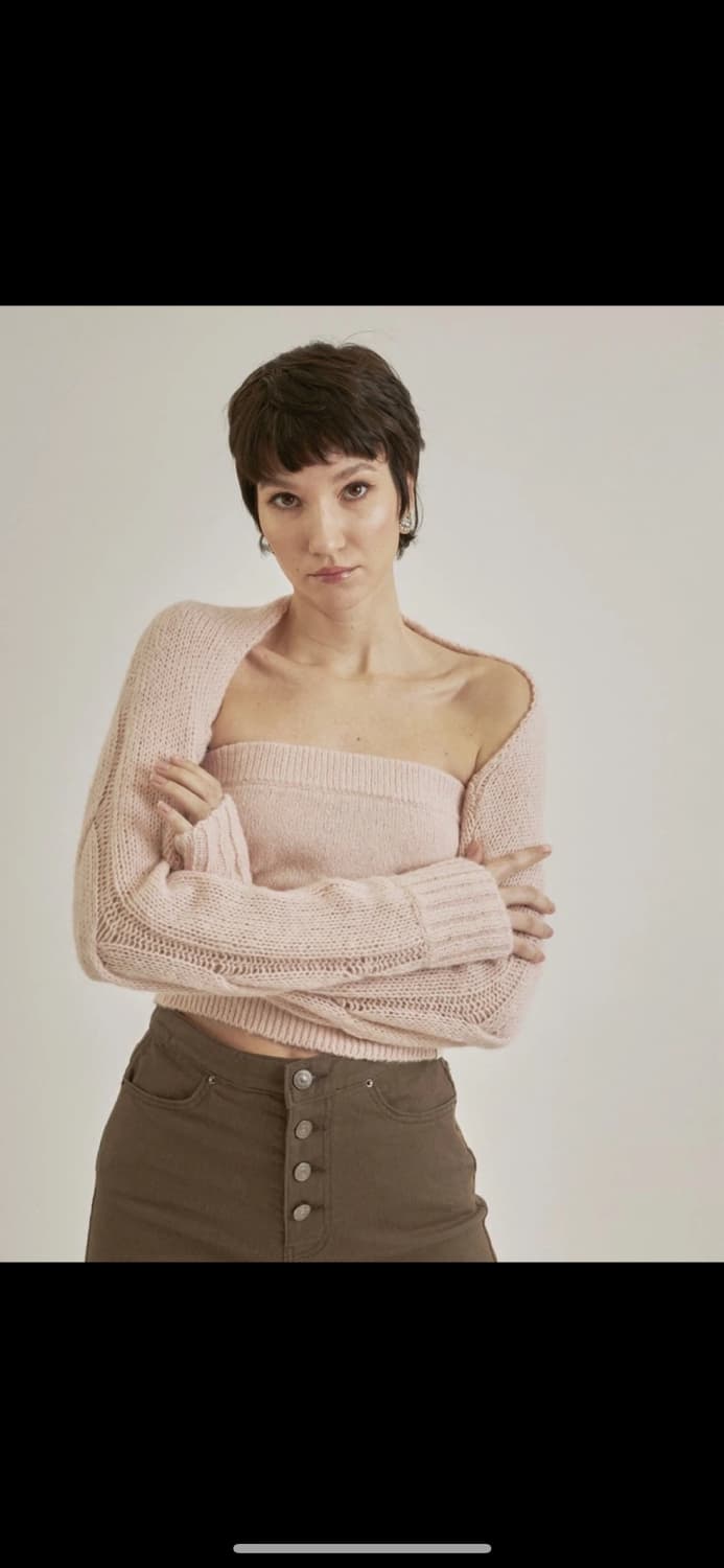 쓰리타임즈 볼레로 가디건 상품이미지1