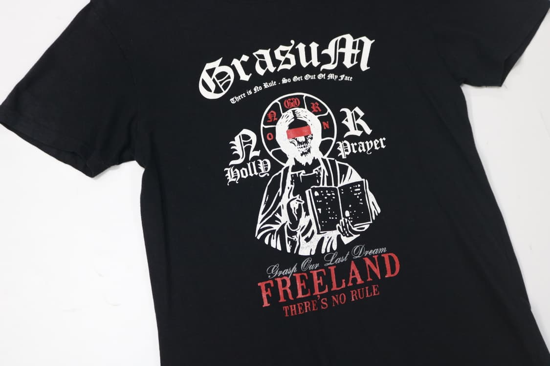 GRASUM 그라섬 빈티지 프린팅 반팔티 상품이미지3