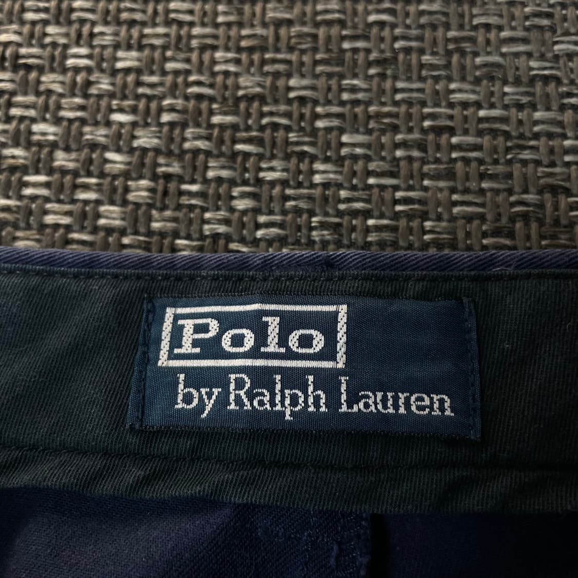 (36) 폴로랄프로렌 네이비 핀턱 코튼 팬츠 상품이미지3