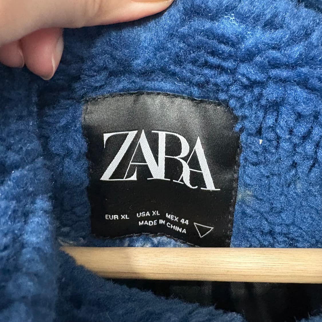 자라 울프스 플리스 자켓 상품이미지4