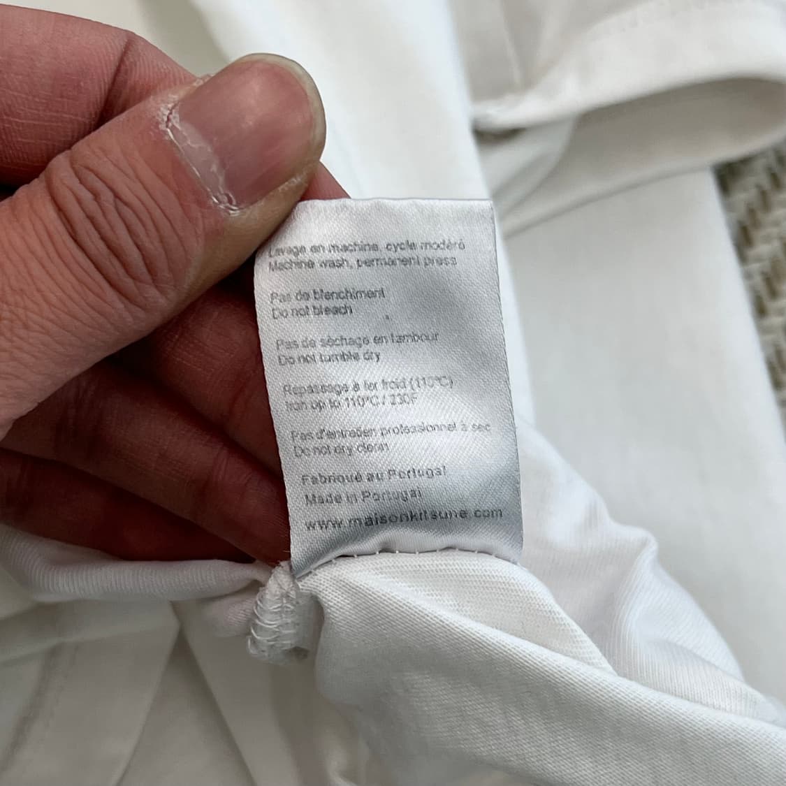 메종키츠네 폭스 로고 반팔티 r3265 상품이미지8