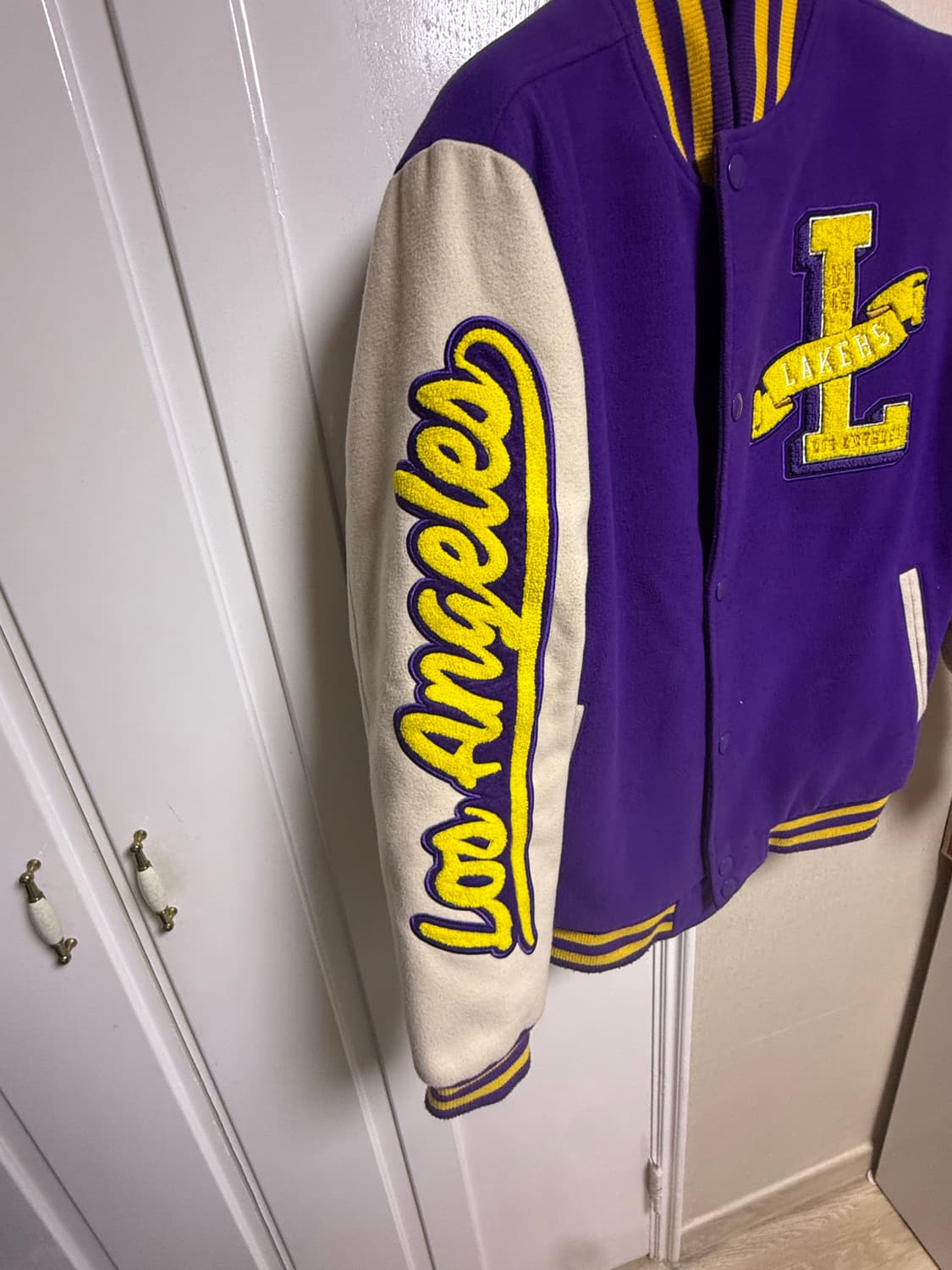 MLB LA 레이커스 바시티 자켓 상품이미지5