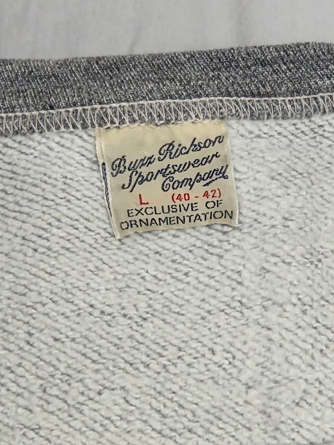 버즈릭슨 스누피 U.S.AIR FORCE 헤더그레이 스웨트셔츠 40-42 상품이미지3