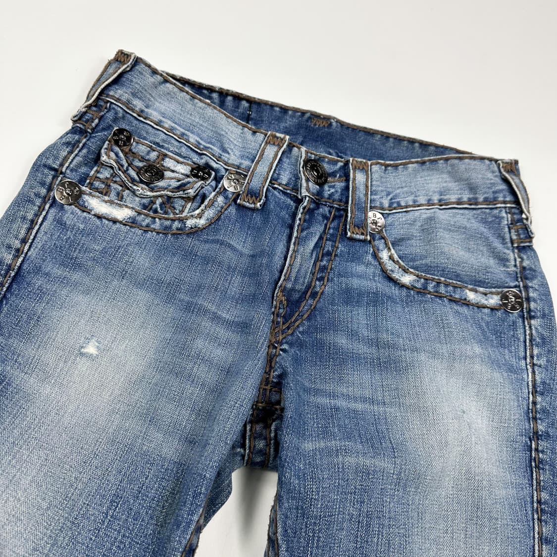 29 트루릴리전 USA 세미부츠컷 데님팬츠 상품이미지3