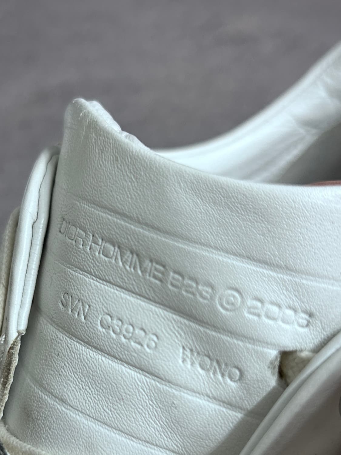 디올 옴므 2006 B23 스트랩 로우 스니커즈 상품이미지5