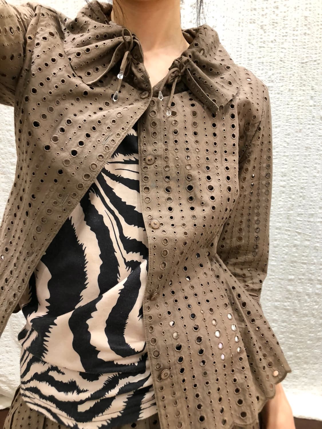 Mocha Lacework Set 상품이미지5