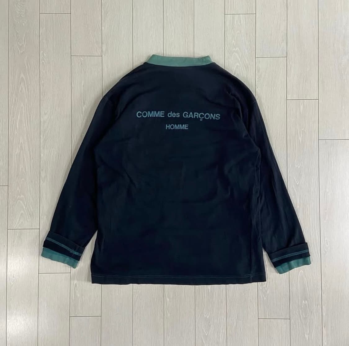 [OS] AD 1995 꼼데가르송 옴므 이중 레이어 슬리브 상품이미지3