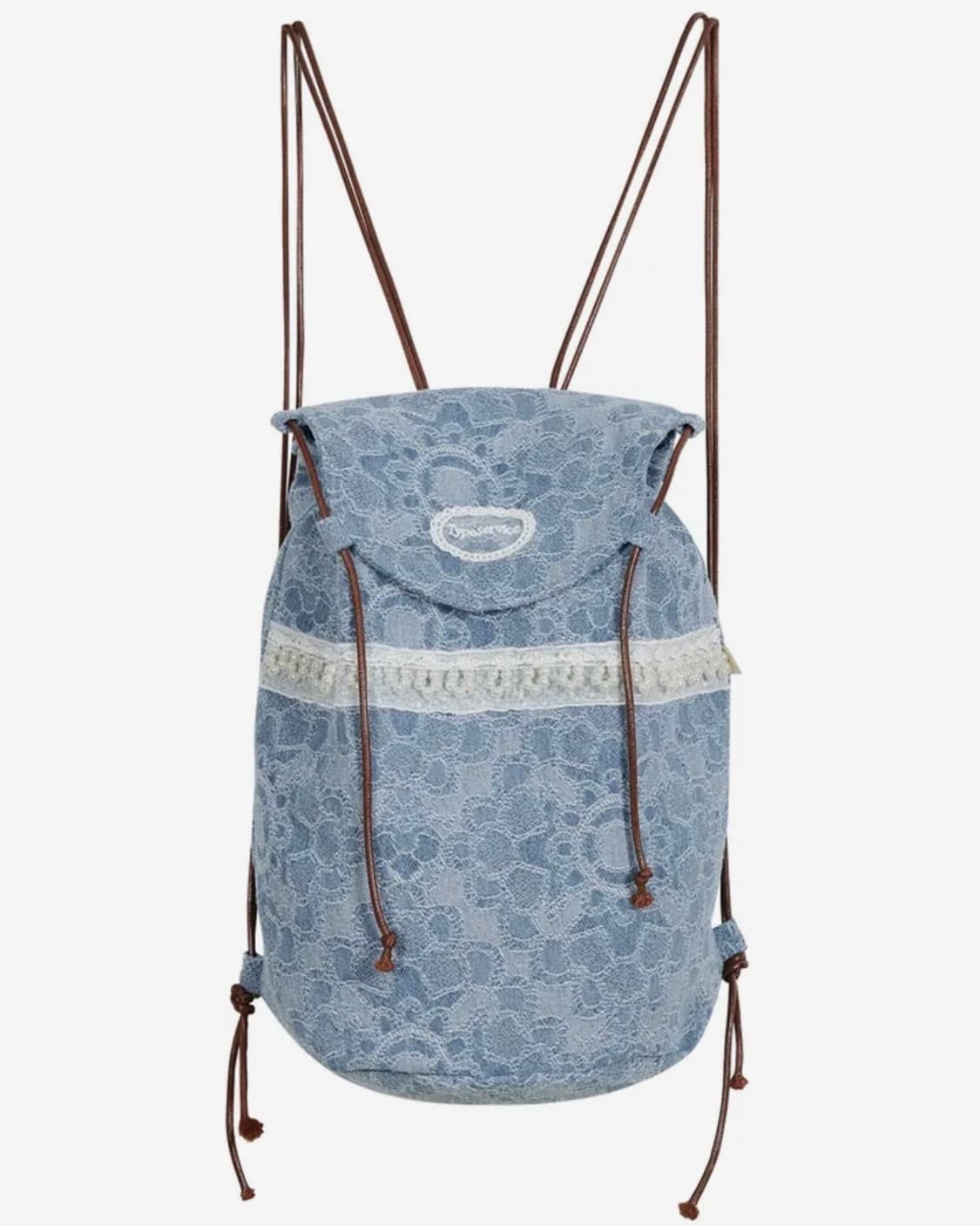 타입서비스 Pearl Trim Denim Bag [Blue] 상품이미지1
