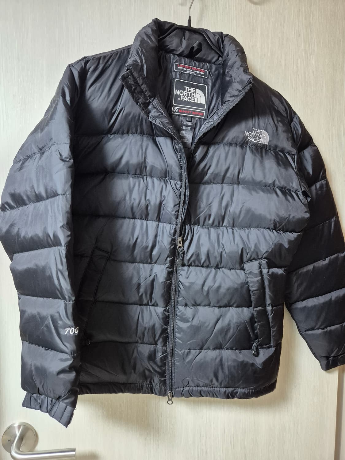 노스페이스 700 LTD 구스다운 패딩 라지 남성 블랙 상품이미지1