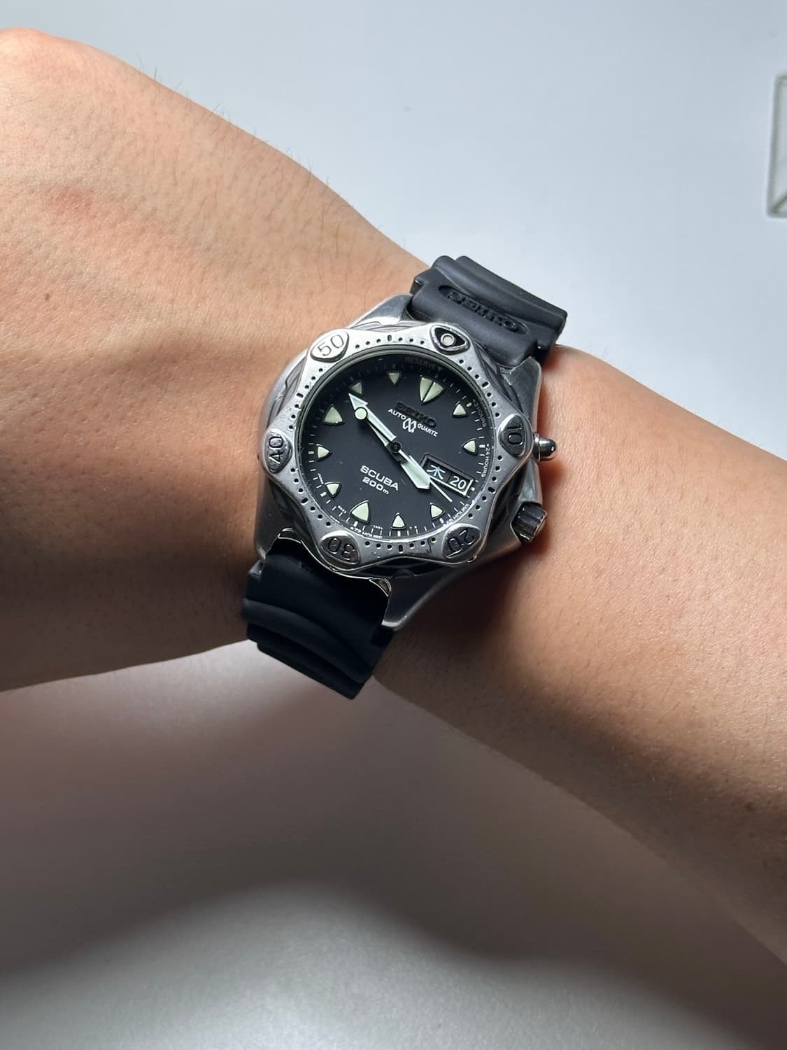 SEIKO auto quartz scuba 상품이미지5