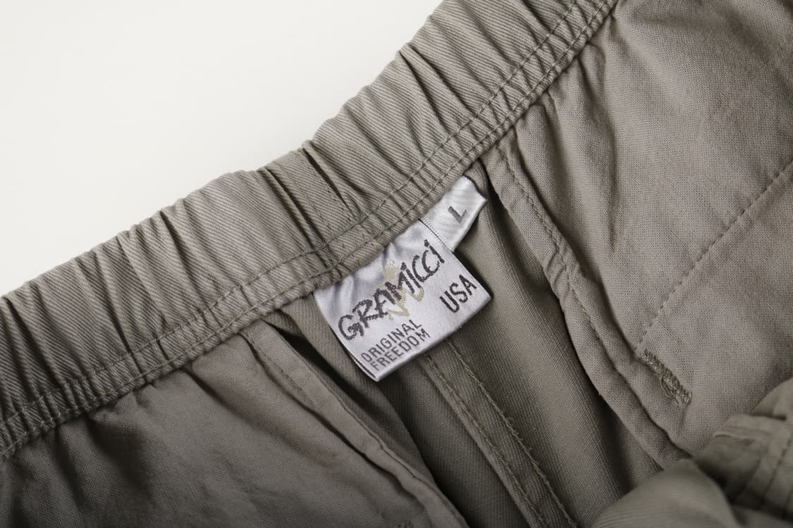 [L] 그라미치 루즈테이퍼드 그레이 팬츠 상품이미지4