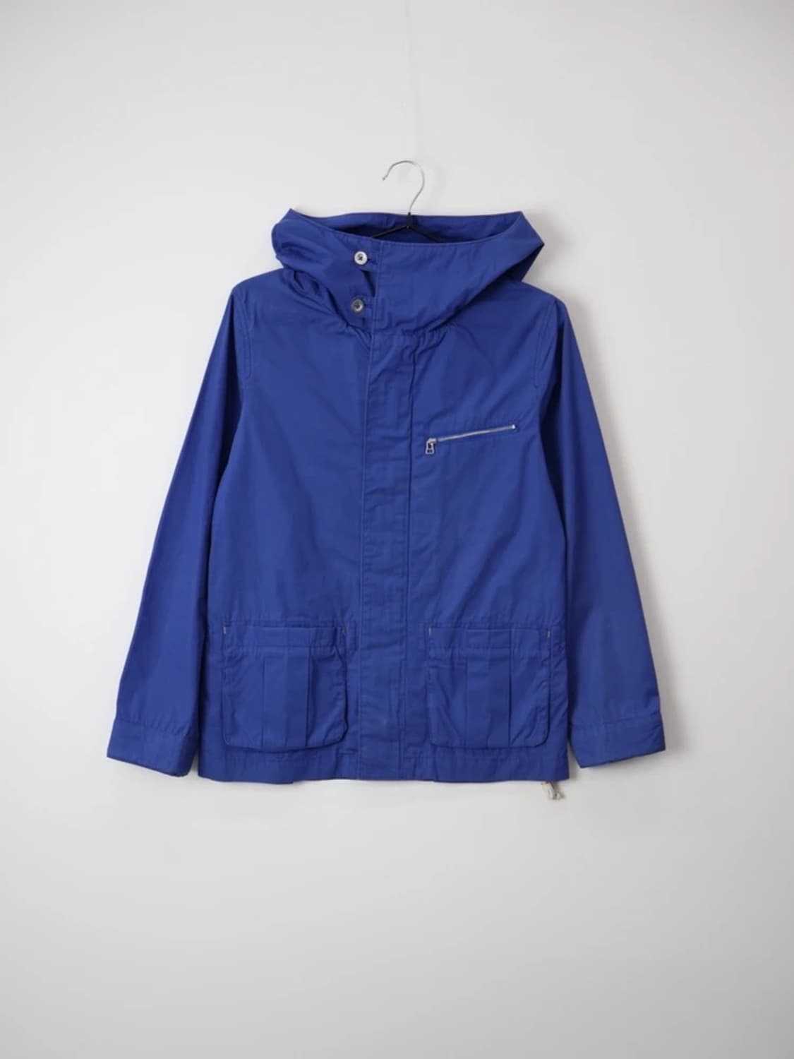 JPN Cotton Hood Jacket Blue 상품이미지4