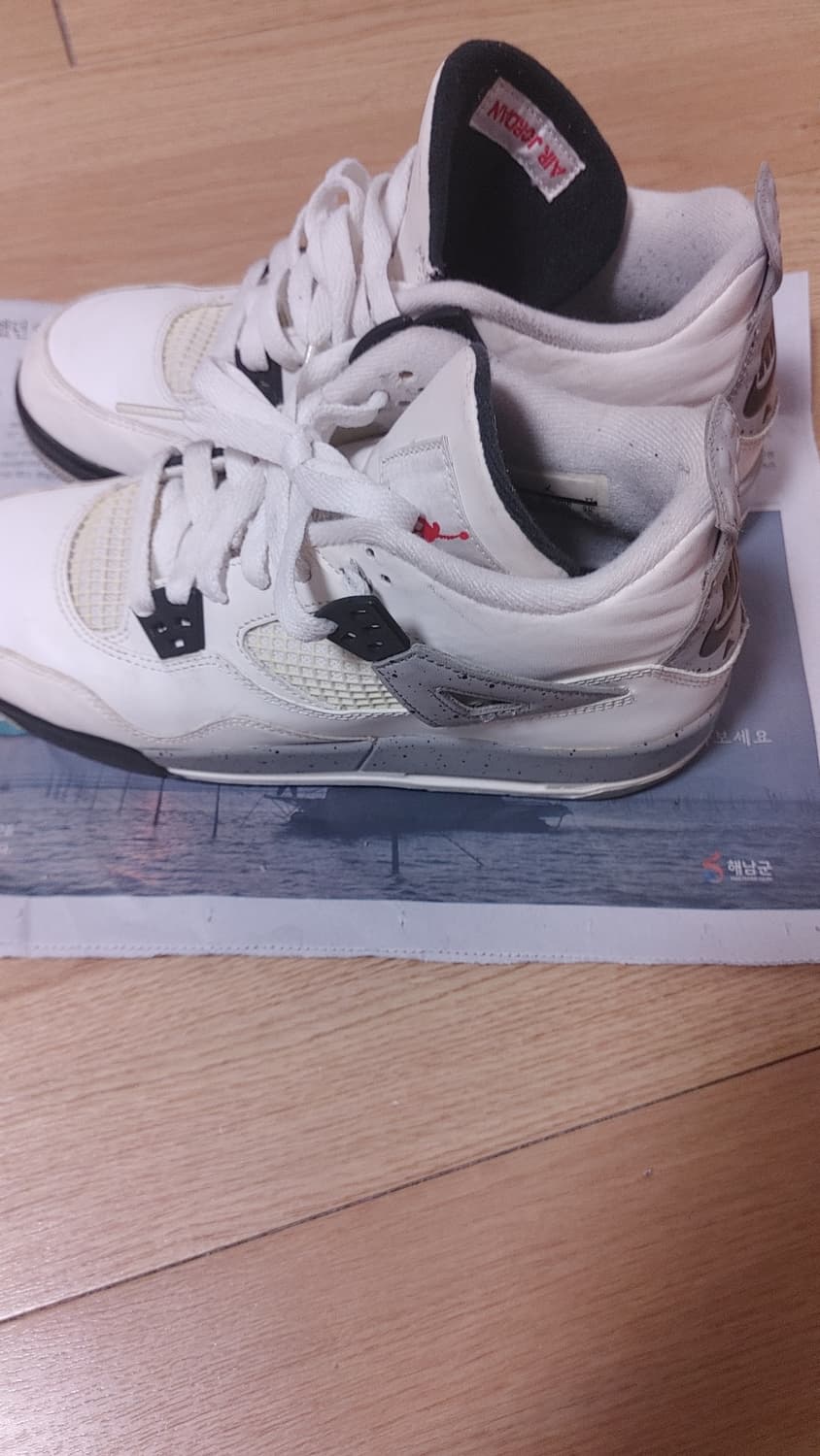 나이키 조던 4 시멘트 250 상품이미지3