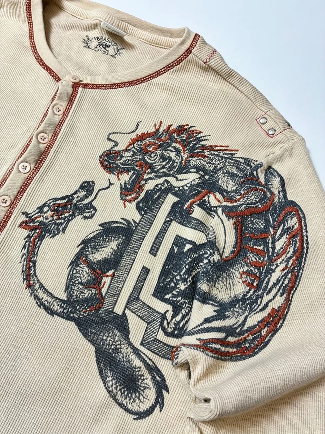 파라수코 00's 헨리넥 오리엔탈 롱 슬리브 PN8932 상품이미지3