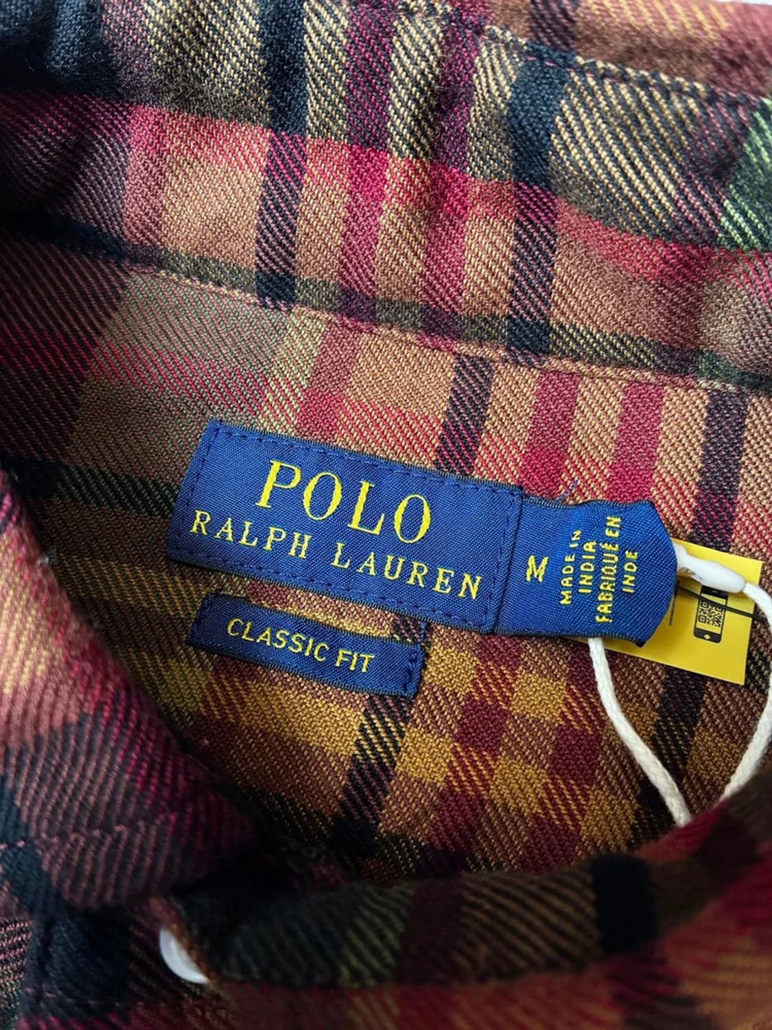 폴로 랄프로렌 브라운 타탄 체크 셔츠 PN9307 상품이미지7