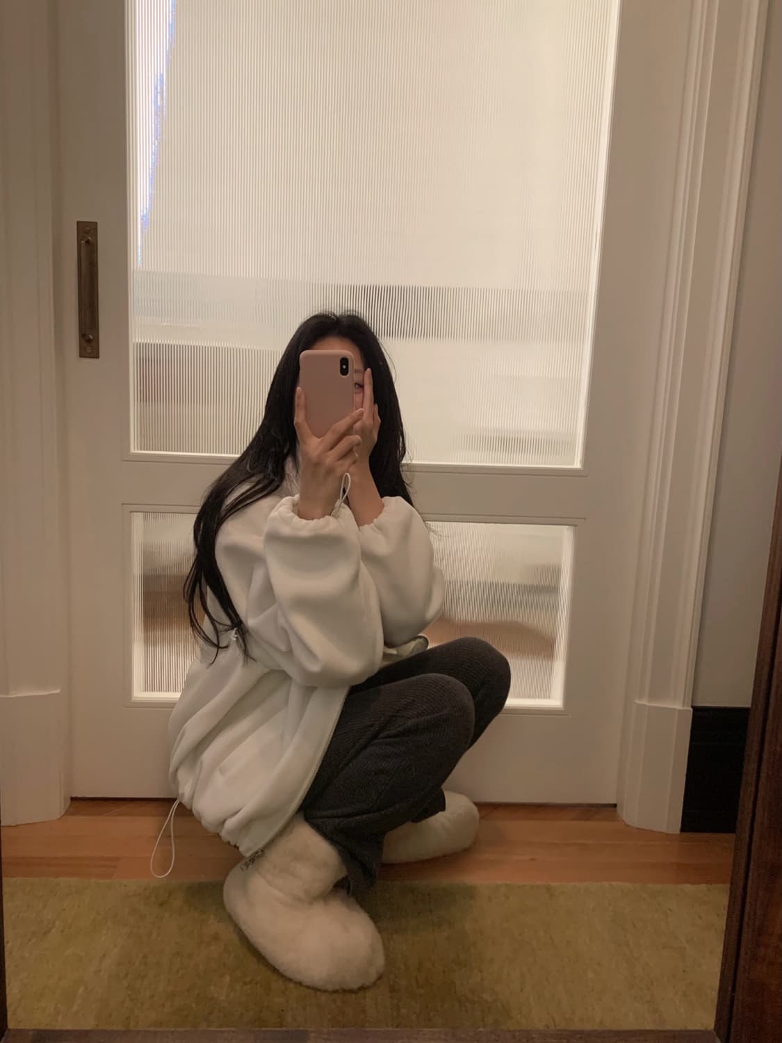 리즈 leeds 더위시 fleece zip-up 플리스집업 새상품 상품이미지2