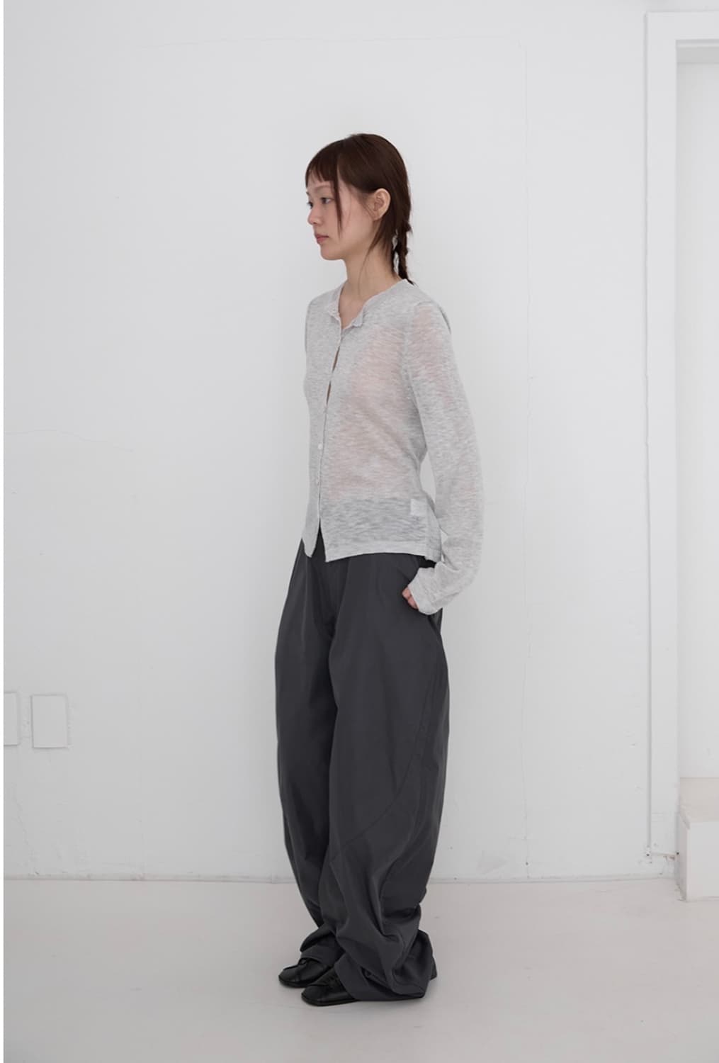 베르크서울 CURVE CINO PANTS 차콜 M 상품이미지6