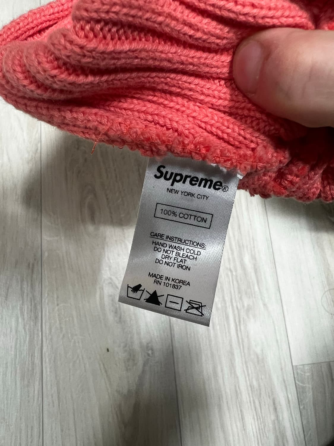 슈프림 오버 다이드 비니  상품이미지2