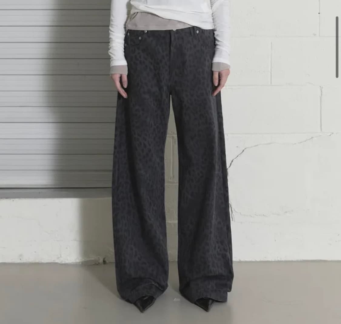 오데스 레오파드 팬츠 상품이미지1