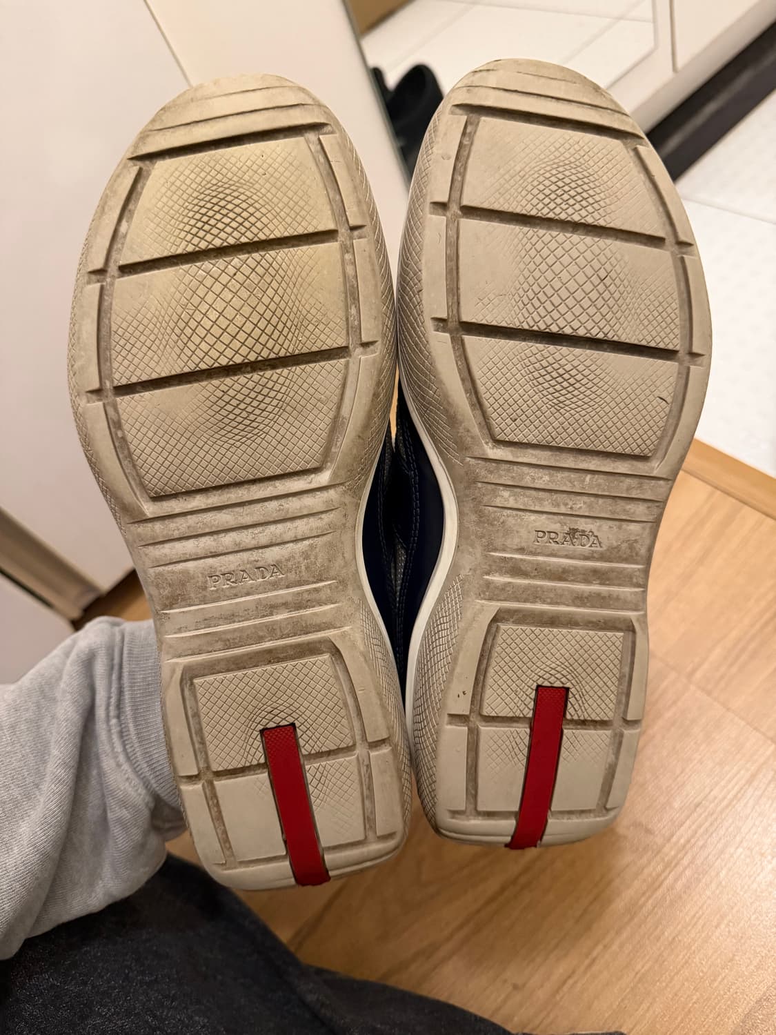 프라다 og 빈티지 아메리카컵 uk6.5 255-260 상품이미지5