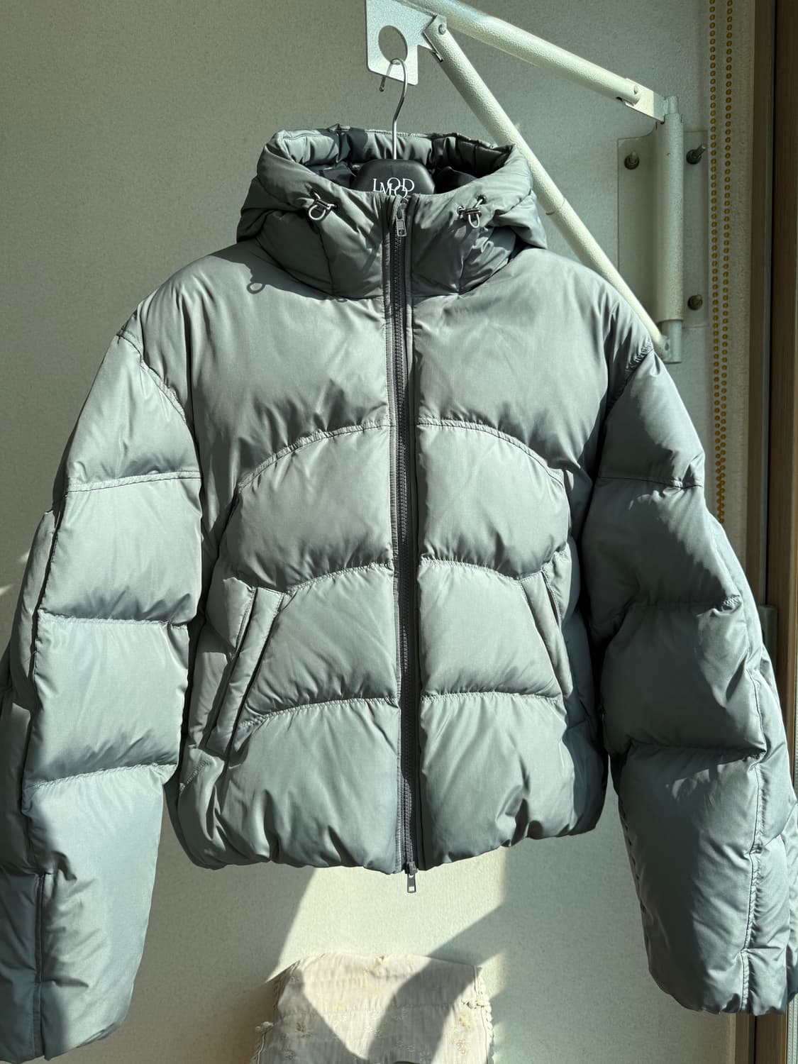 엘무드 GIPI 아티피셜 패딩 그레이 46 상품이미지1