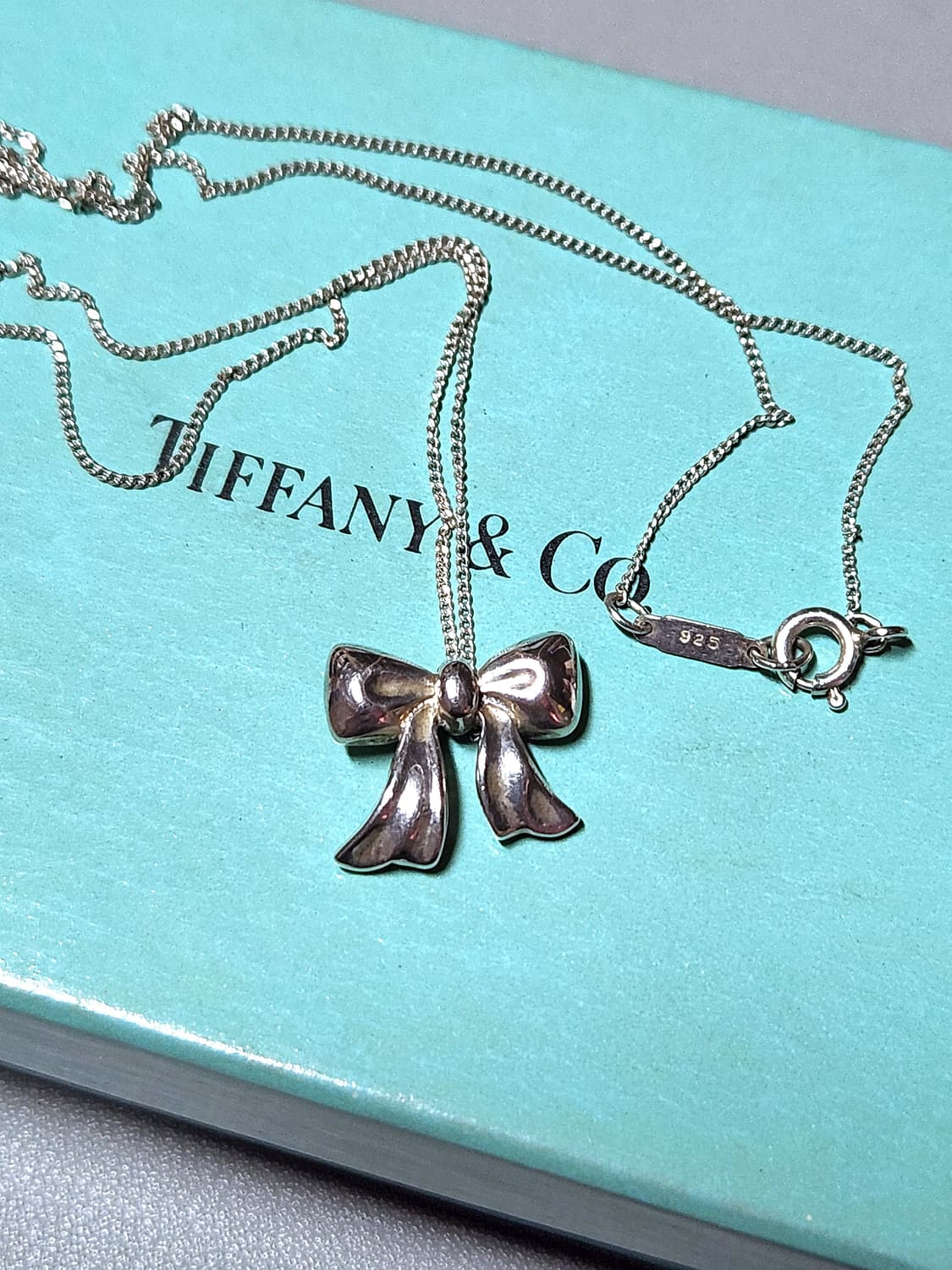 티파니앤코 리본 목걸이 상품이미지6