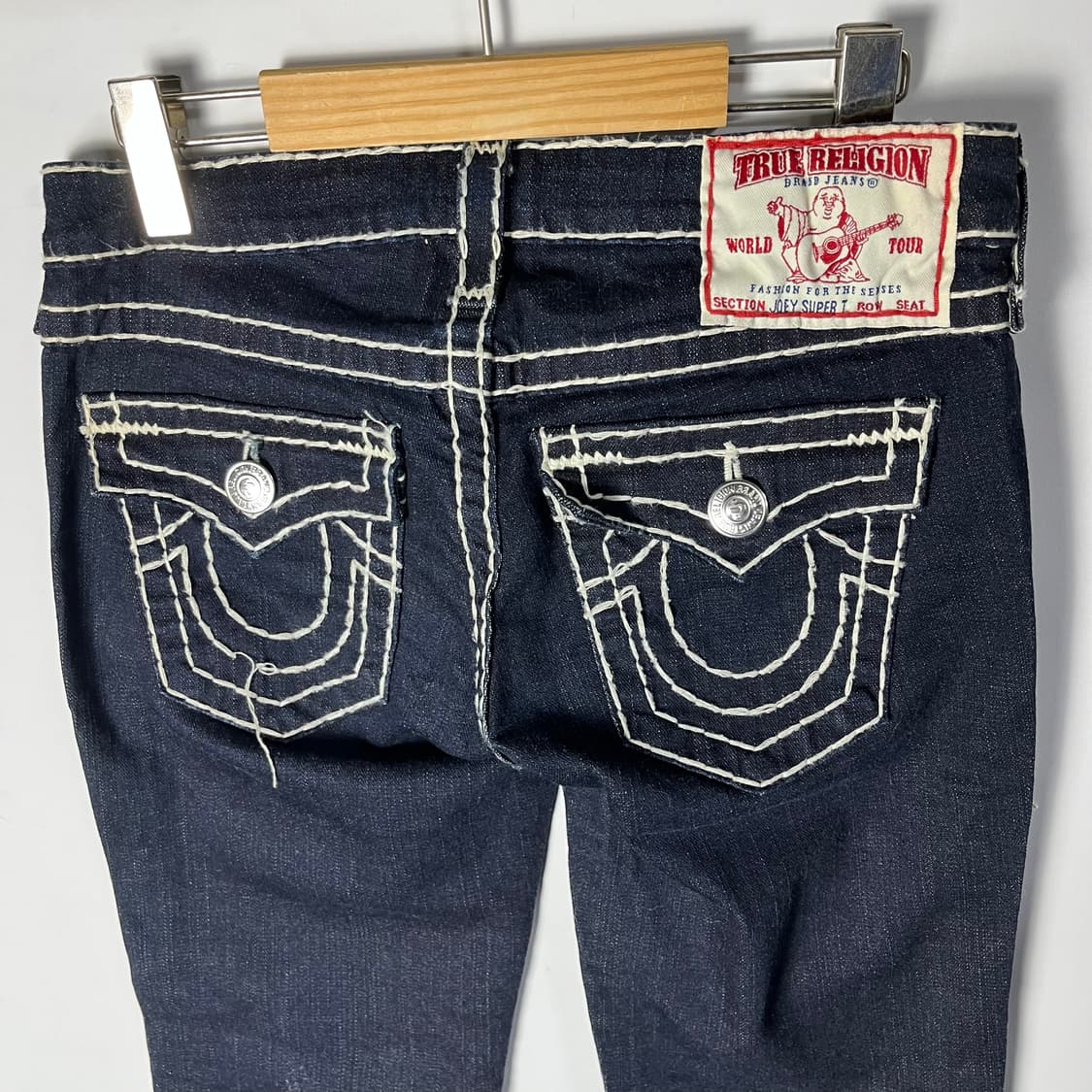[True Religion] 트루릴리전 조이 수퍼T 스티치 데님팬츠 상품이미지4